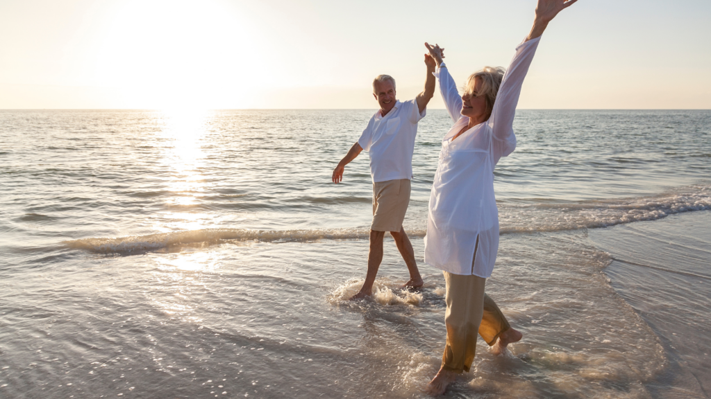 couple retires in greece